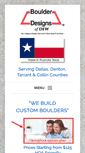 Mobile Screenshot of boulderdesignsdfw.com
